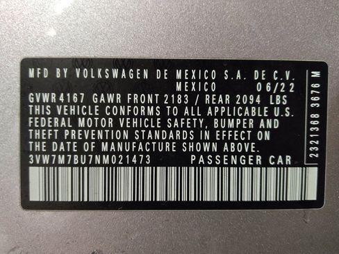 Used 2022 Volkswagen Jetta SE image 33