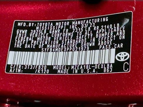 Certified 2023 Toyota Corolla LE image 25