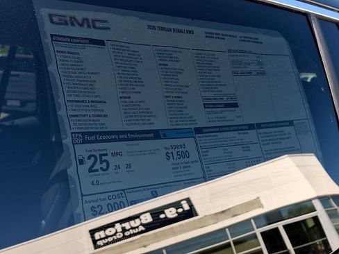 New 2026 GMC Terrain Denali AWD/4WD image 19
