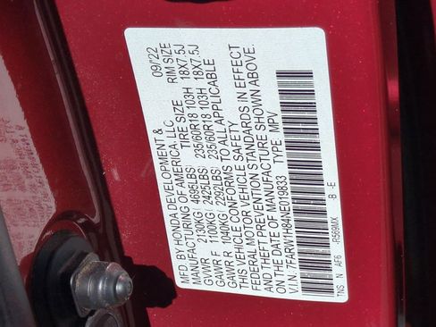 Certified 2022 Honda CR-V EX-L image 28