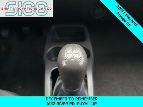Used 2015 Mitsubishi Mirage DE image 16