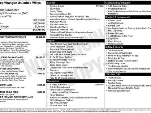 Used 2021 Jeep Wrangler Unlimited Sport image 25