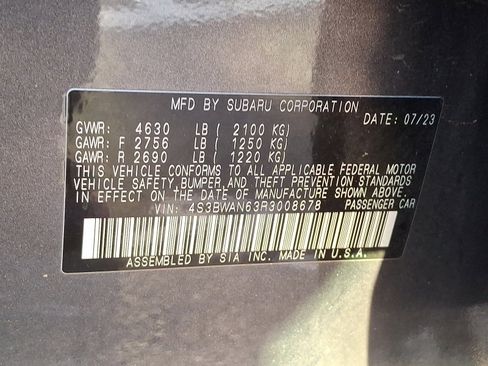 Used 2024 Subaru Legacy Limited image 28