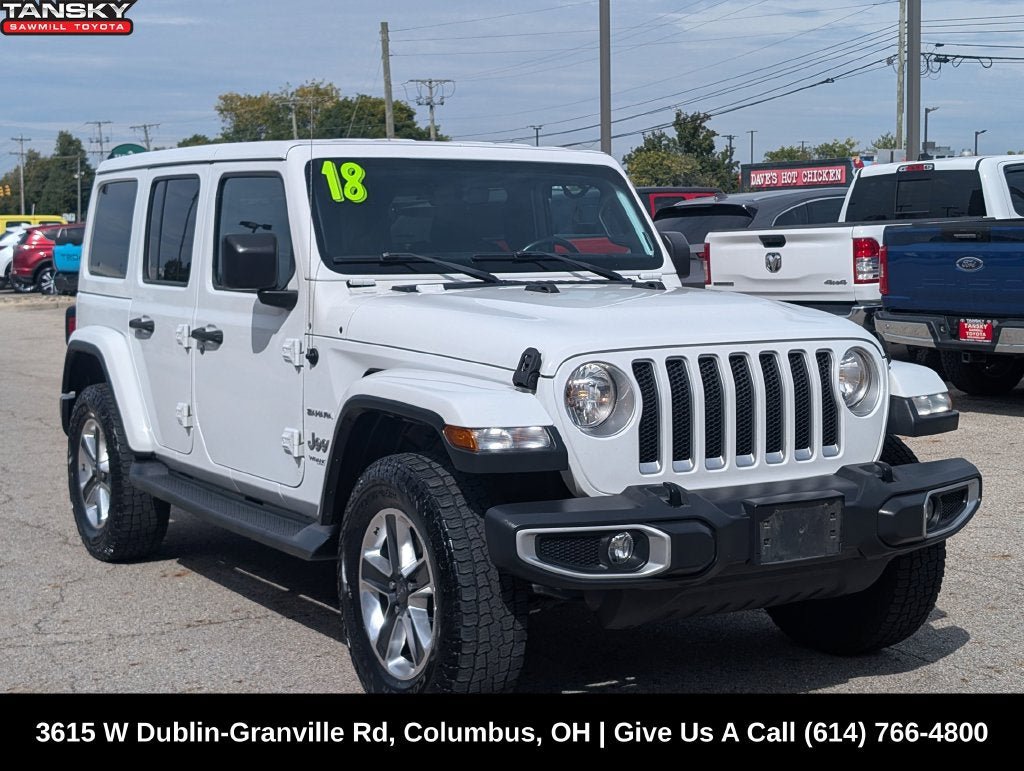 Used 2018 Jeep Wrangler Unlimited Sahara AWD/4WD 360° Tour