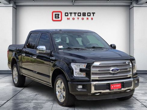 Used 2015 Ford F150 Platinum w/ Equipment Group 701A Luxury AWD/4WD image 2