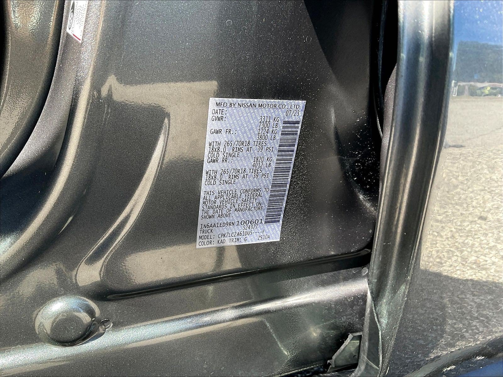 Certified 2024 Nissan Titan SV w/ SV Convenience Package AWD/4WD image 22