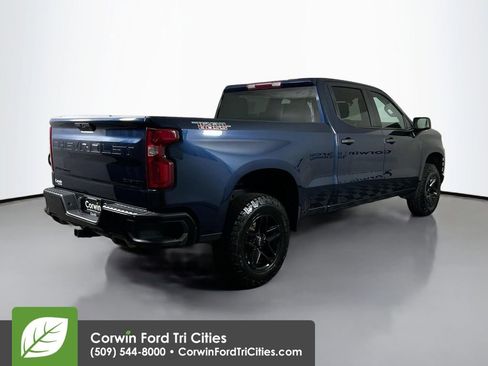 Used 2021 Chevrolet Silverado 1500 Custom Trail Boss w/ LPO, Dark Essentials Package image 14