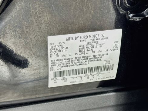 Used 2022 Ford Explorer 4WD image 31