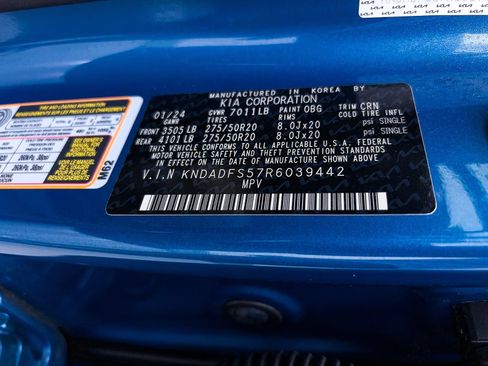 Certified 2024 Kia EV9 Land w/ Towing Package AWD/4WD image 46