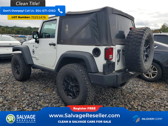 Used 2014 Jeep Wrangler Sport AWD/4WD image 3