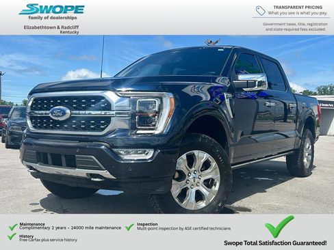 Used 2023 Ford F150 Platinum w/ Equipment Group 701A High AWD/4WD image 2