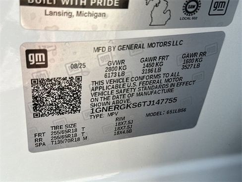 New 2026 Chevrolet Traverse LT w/ Driver Confidence Package image 34