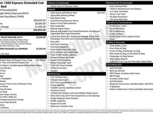 Used 2018 RAM 1500 Express w/ Express Value Package AWD/4WD image 26