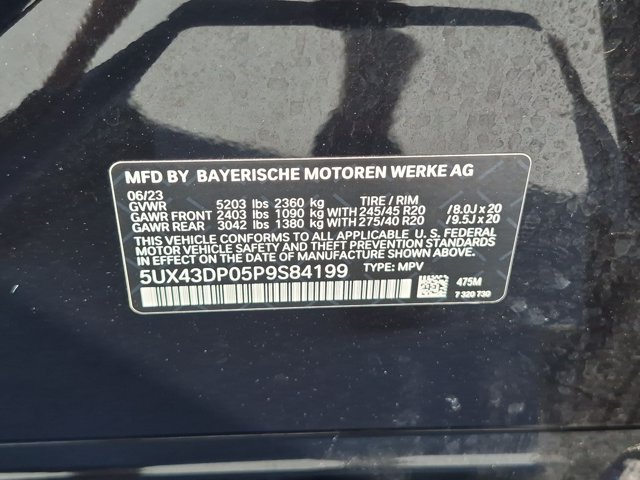 Certified 2023 BMW X3 sDrive30i w/ M Sport Package RWD image 14