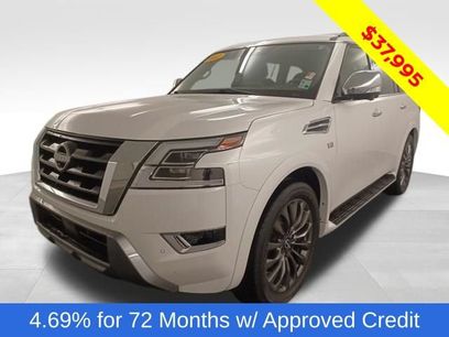 Used 2022 Nissan Armada Platinum w/ Captain's Chairs Package