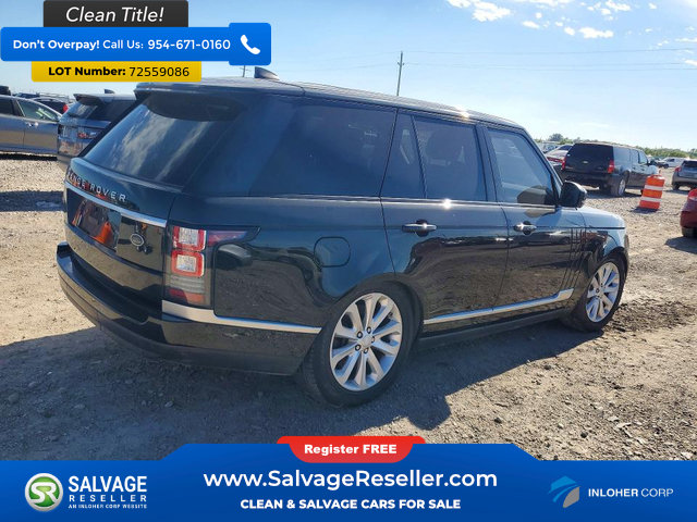 Used 2017 Land Rover Range Rover HSE AWD/4WD image 4