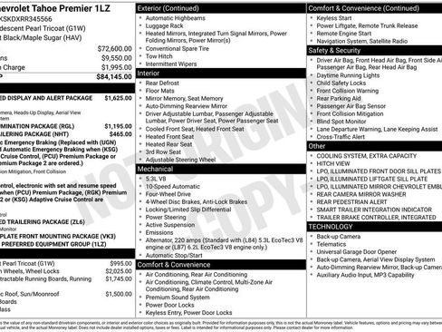 Used 2024 Chevrolet Tahoe Premier AWD/4WD image 13