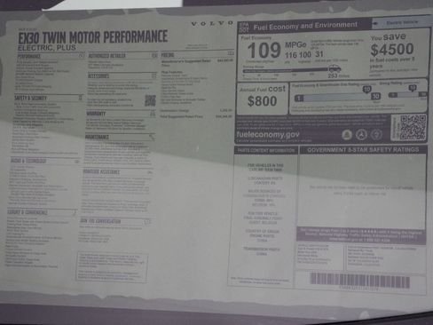 New 2026 Volvo EX30 Plus image 17