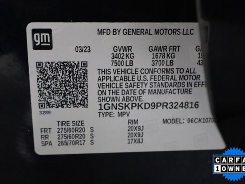 Certified 2023 Chevrolet Tahoe Z71 w/ Luxury Package image 35