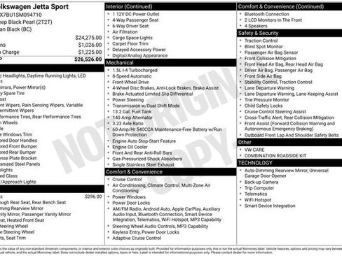 Used 2025 Volkswagen Jetta Sport image 36