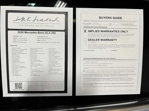 Certified 2026 Mercedes-Benz GLA 250 4MATIC image 46