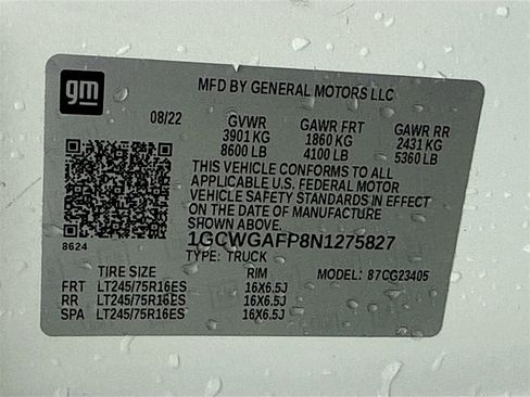 Used 2022 Chevrolet Express 2500 w/ Driver Convenience Package image 28