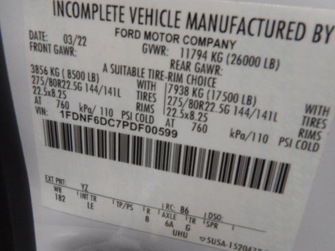 Used 2023 Ford F650 2WD Regular Cab Super Duty image 38