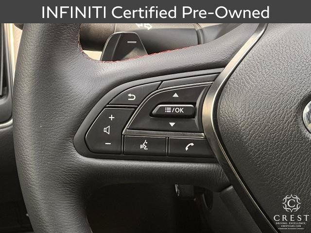 Certified 2023 INFINITI Q50 Red Sport 400 w/ Black Opal Edition RWD image 15