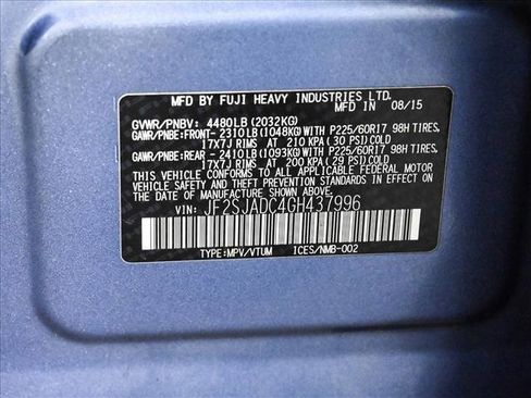 Used 2016 Subaru Forester 2.5i Premium w/ All-Weather Package AWD/4WD image 25