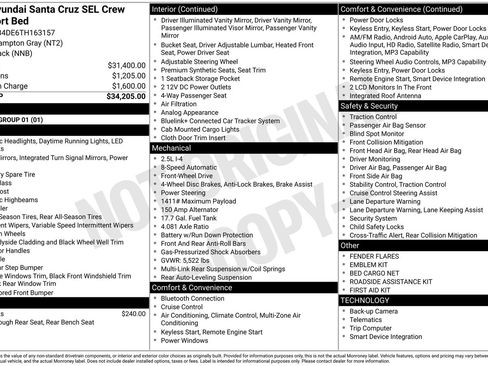 New 2026 Hyundai Santa Cruz SEL FWD image 4
