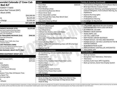 Used 2026 Chevrolet Colorado LT w/ LT Convenience Package AWD/4WD image 7