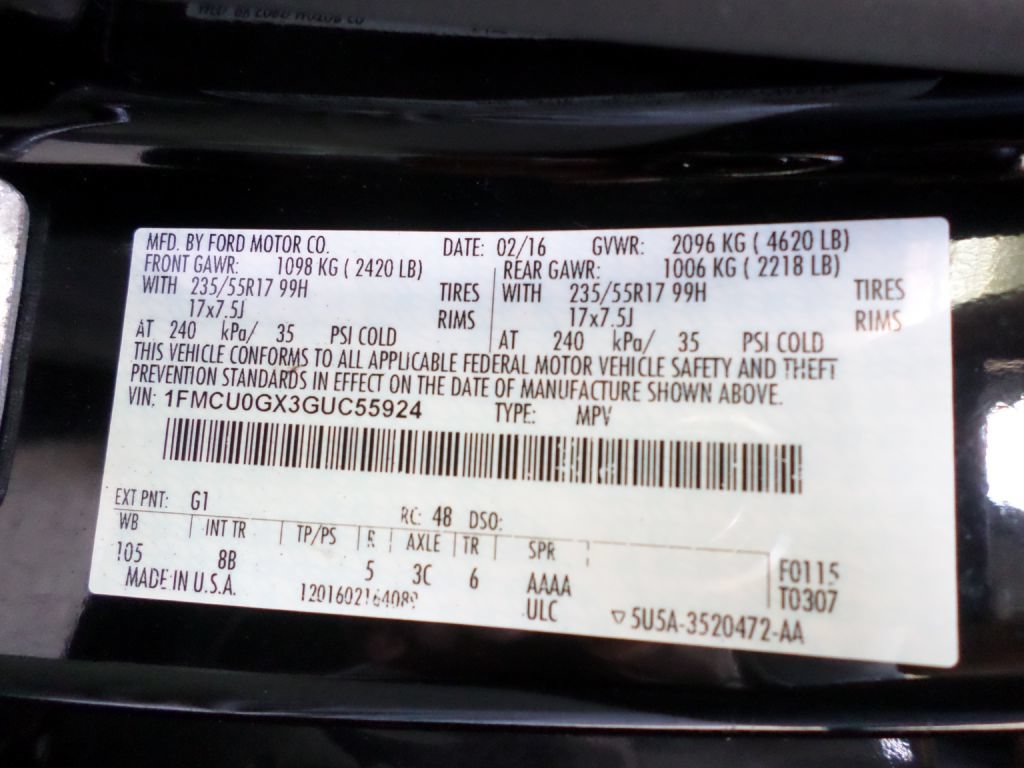 Used 2016 Ford Escape SE w/ SE Leather Comfort Package FWD image 22