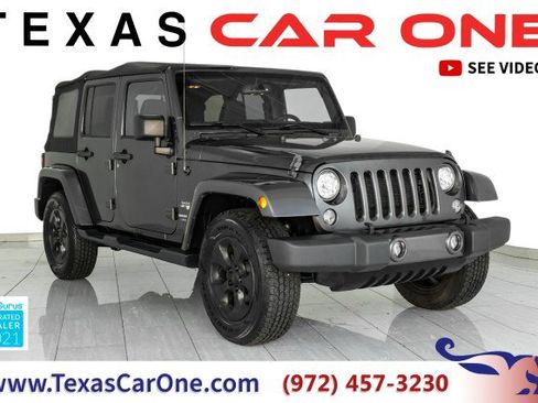 Used 2018 Jeep Wrangler Unlimited Sahara AWD/4WD image 1