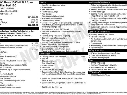 Used 2003 GMC Sierra 1500 SLE image 3