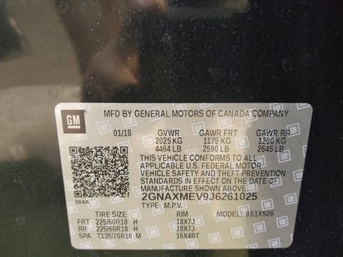 Used 2018 Chevrolet Equinox Premier FWD image 33