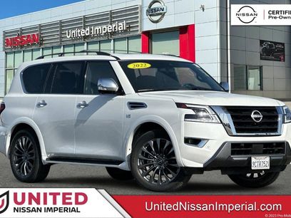 Certified 2022 Nissan Armada Platinum w/ Captain's Chairs Package