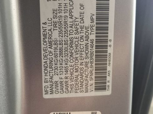 Used 2024 Honda Odyssey Touring image 29