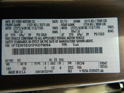 Used 2015 Ford F150 XLT w/ Equipment Group 301A Mid image 20