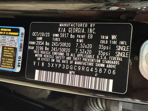 Used 2024 Kia Telluride EX X-Line AWD/4WD image 29