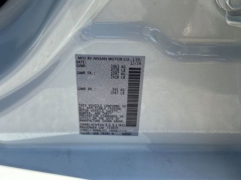 New 2025 Nissan Altima 2.5 SR image 22