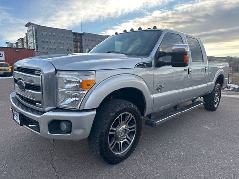 Used 2016 Ford F350 Platinum w/ FX4 Off-Road Package image 3