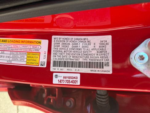 Used 2024 Honda Civic Si image 20