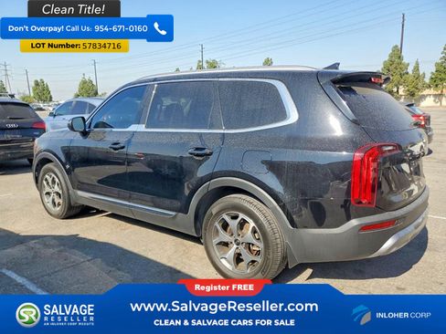Used 2021 Kia Telluride EX FWD image 3