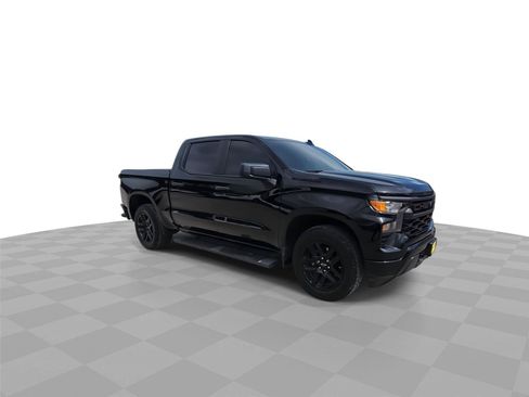 Used 2023 Chevrolet Silverado 1500 Custom w/ LPO, Dark Essentials Package RWD image 2