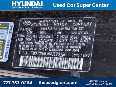 Certified 2021 Hyundai Tucson SEL FWD image 36