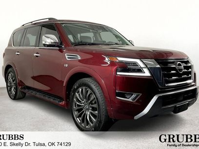 Used 2021 Nissan Armada Platinum w/ Captain's Chairs Package