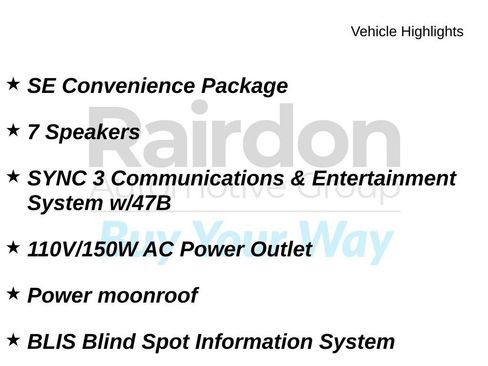 Used 2020 Ford EcoSport SE w/ SE Convenience Package AWD/4WD image 7