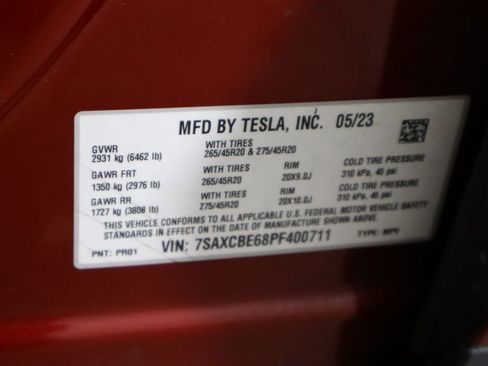 Used 2023 Tesla Model X Plaid image 24