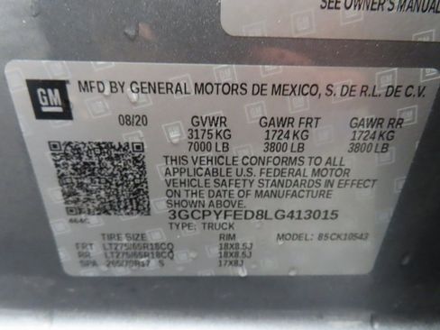 Used 2020 Chevrolet Silverado 1500 LT Trail Boss w/ Convenience Package image 64