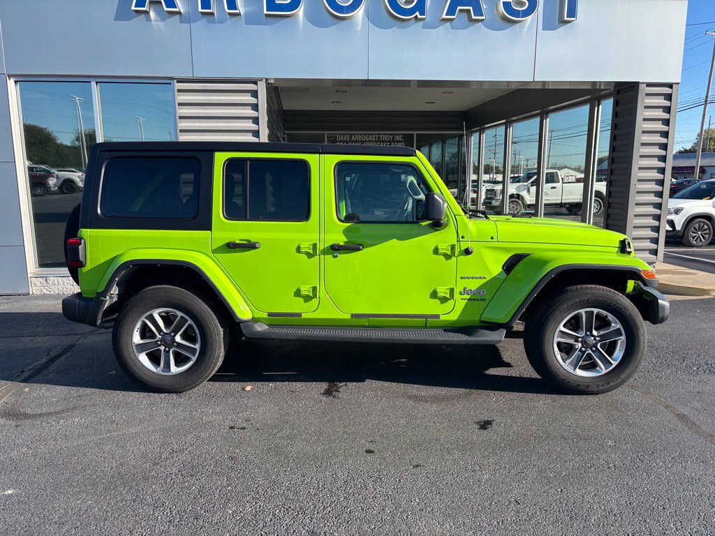 Used 2021 Jeep Wrangler Unlimited Sahara w/ Safety Group AWD/4WD image 4